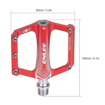 ENLEE N16 Pedal Sepeda Ultralight 310g Alloy Aluminium 3 Warna Cat Anodisasi CN GUA 2021