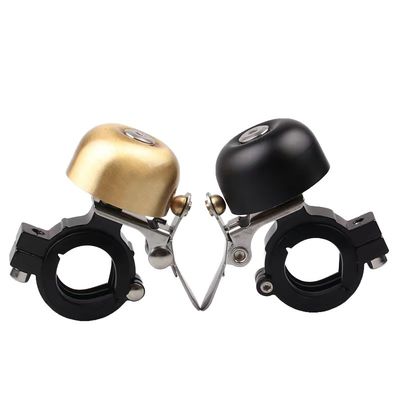 Aluminium Horn untuk Sepeda Retro Klasik Bersepeda Asesoris Panduan Sepeda Emas Hitam