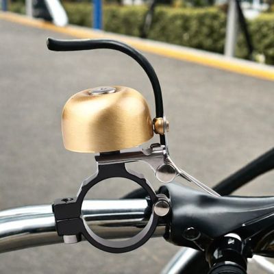 Aluminium Horn untuk Sepeda Retro Klasik Bersepeda Asesoris Panduan Sepeda Emas Hitam