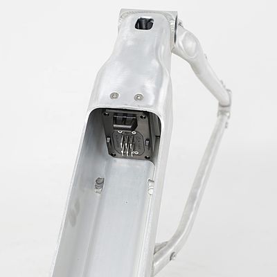 48V10A500W Motor Power Electric Bike dengan Baterai Tersembunyi dan Kabel-Pull Disc Brake