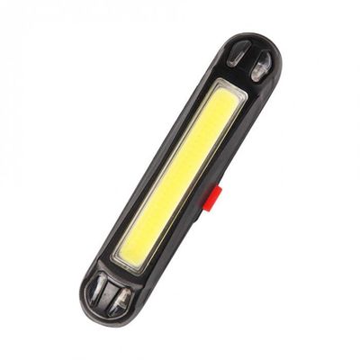 USB Rechargeable Bicycle Tail Comet LED Lamp untuk ABS PC Mounting Placement Seatpost