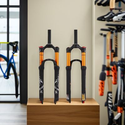 Carbon-Material MTB Sepeda Air Shock Forks untuk 26/27.5/29 Inch BMX Sepeda di 2024