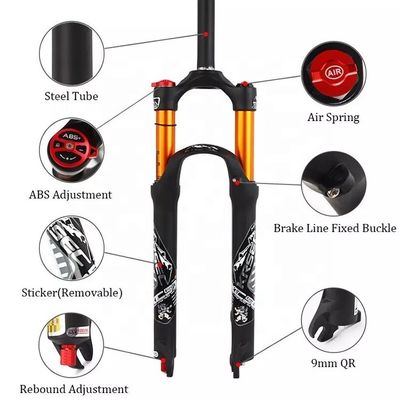 Carbon-Material MTB Sepeda Air Shock Forks untuk 26/27.5/29 Inch BMX Sepeda di 2024