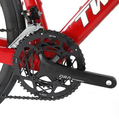 TWITTER Off-road Karbon Pedal 24 Speed Road Bike dengan Disc Brake dan Frame Serat Karbon