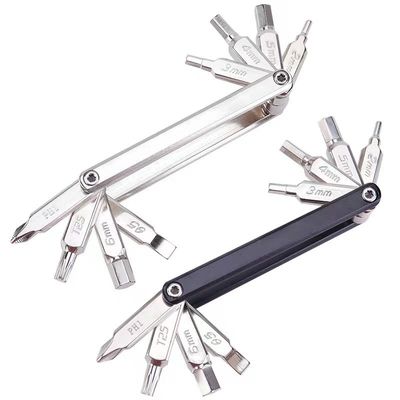 Tingkatkan Sepeda Anda dengan Perak Multi-Fungsi Hexagonal Kita Screwdriver dan Kunci