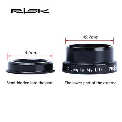 Headset Cap Bike Dibuat dari paduan aluminium tahan lama untuk tahan lama pada sepeda gunung