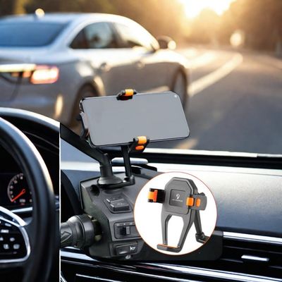 Mobile ABS Cartoon Style Mobil Mount Navigasi Bracket Dashboard Pemegang Telepon Aksesoris