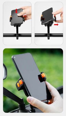 Mobile ABS Cartoon Style Mobil Mount Navigasi Bracket Dashboard Pemegang Telepon Aksesoris