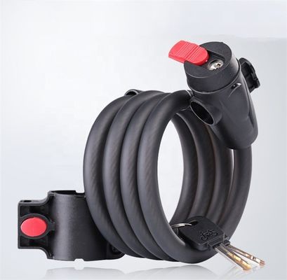 2022 Anti Pencurian Sepeda Steel Cable Lock Portable Security Padlock untuk sepeda gunung MTB