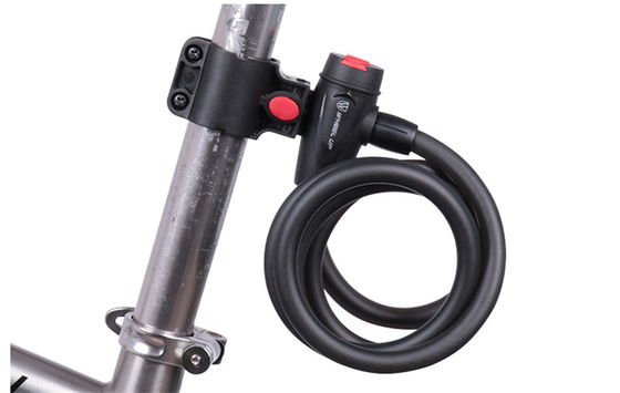 2022 Anti Pencurian Sepeda Steel Cable Lock Portable Security Padlock untuk sepeda gunung MTB