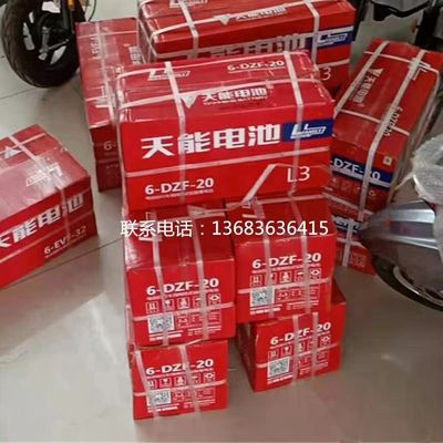 12V20.2Ah 6-DZF-20.2 Baterai asam timbal GEL bersegel bermuatan kering untuk skateboard listrik