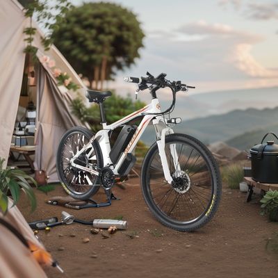 Rasakan Kekuatan 26 &quot;Profesional K820 Mountain E-Bike 48V 350W Motor Hub Belakang