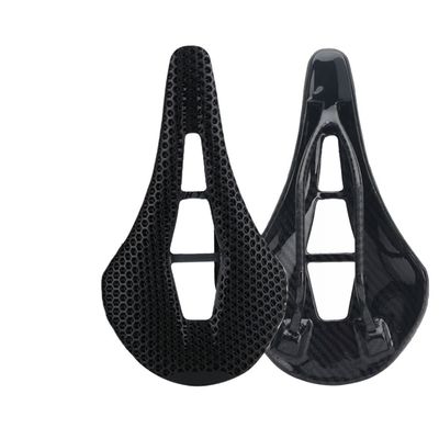 Bersepeda gunung Essential 3D Printed Carbon Fiber Road Bike Saddle dengan desain berongga