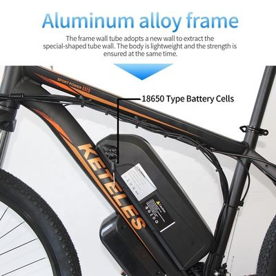 Electric Mountain Bike 26 &quot;E-Bike dengan Baterai Lithium 48V 13Ah dan Motor 500W yang Kuat