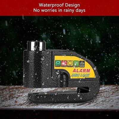 110dB Vibration Alarm Sepeda Motor Lock untuk Anti-pencurian Waterproof Keamanan