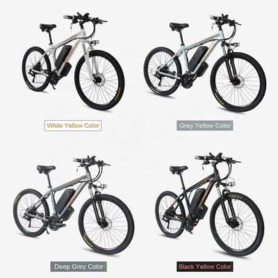 Electric Mountain Bike 26 &quot;E-Bike dengan Baterai Lithium 48V 13Ah dan Motor 500W yang Kuat
