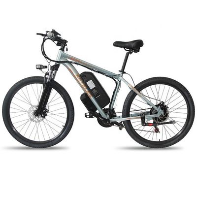 1000W 17.5AH Electric Mountain Bike 26&quot; Mountain E-bike Motor Hub Belakang Alloy Aluminium