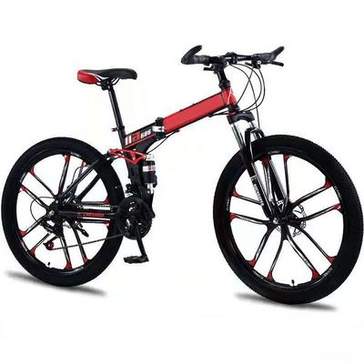 26 Inch Opp Bag 10 Pcs Sepeda Gunung Baja Pria dengan Disc Brake dan Aluminium Fork