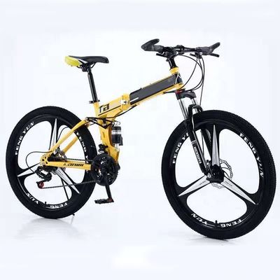 Sepeda gunung 26 inci dengan rangka baja karbon dan roda paduan aluminium 20 &quot;kecepatan 21