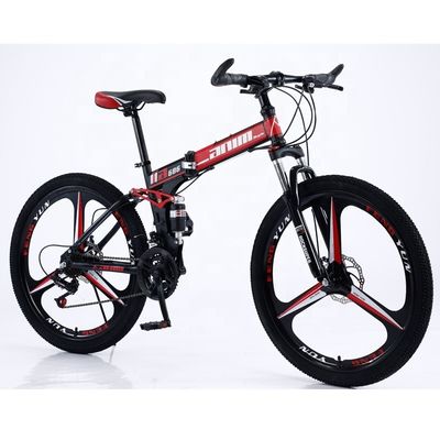 Sepeda gunung 26 inci dengan rangka baja karbon dan roda paduan aluminium 20 &quot;kecepatan 21