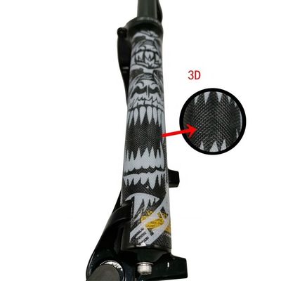 3D Waterproof Bicycle Fork Protection Sticker untuk Penjaga Kerangka Sepeda Dekoratif