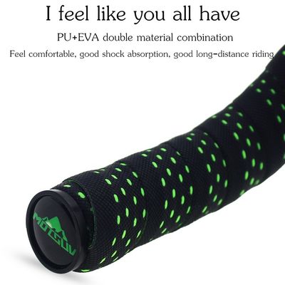 Soft Road Bikes Handlebar Tape dengan Damping dan Anti-Vibration Wrap OEM Accpeted