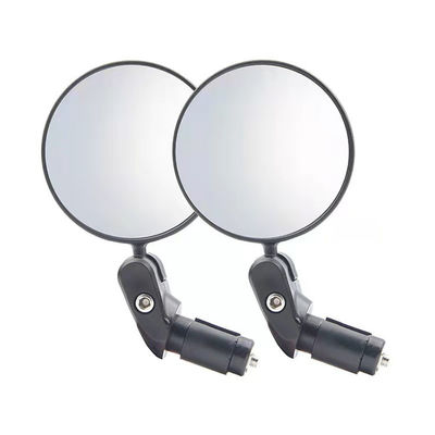 Angle Adjustable Kiri Kanan Handlebar Cermin Model Sepeda Sepeda Aksesoris dengan Baja