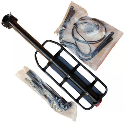 Iron Tube Trunk Mount Bike Carrier Lightweight Rack untuk Sedan Outdoor Travel 985g