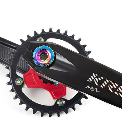 Kategori CRANK 2021 Bagian Sepeda Aluminium Berwarna-warni M18/M20 MTB Crankset Cover Screw