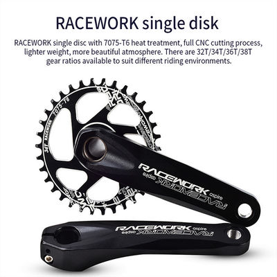 RACEWORK 32T 34T 36T 38T Chainring untuk MTB GXP Crank 170mm dan 68MM Set Bracket Bagian Bawah
