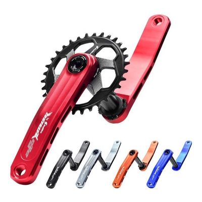 Crankset Sepeda MTB dengan 30/32/34/36/38T Chain Ring dan 170mm Crank Length