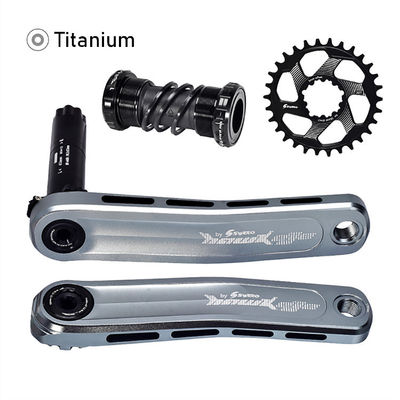 Crankset Sepeda MTB dengan 30/32/34/36/38T Chain Ring dan 170mm Crank Length