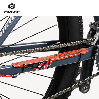 MTB Kereta Frame Chain Guard Protector dalam Hitam 26x6.3x0.07cm untuk Bersepeda dan Sepeda